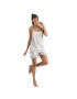 Πυζαμάκι shorts Jeannette 6634, σε εμπριμέ βαμβακερό ύφασμα 